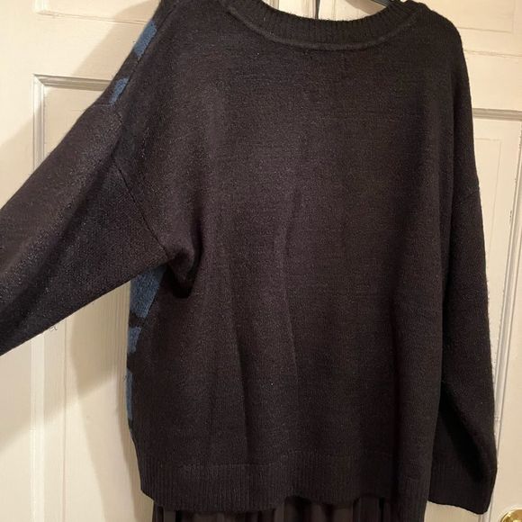 Evri Houndstooth Plus Size Sweater Sz 1X - Picture 5 of 6